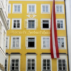 Salzburg Mozarthaus in der Getreidegasse