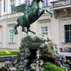Pegasusbrunnen, Mirabellgarten