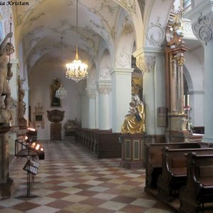 Kircheninnenraum, Erzabtei St.Peter