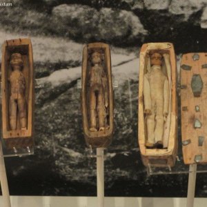 Arthur´s Seat coffins, Schottisches Nationalmuseum Edinburgh