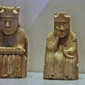 Lewis-Schachfiguren (British Museum-London)
