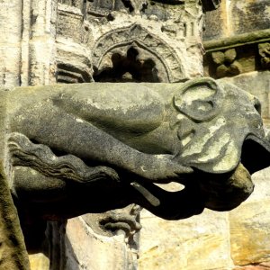 Detail Rosslyn Chapel, Schottland