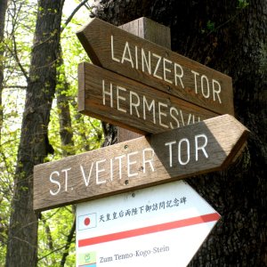 Lainzer Tiergarten bei der Hermesvilla.