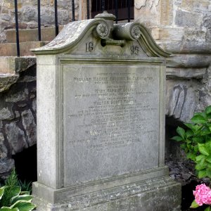 Alter Friedhof bei der Kirk Cramond, Edinburgh