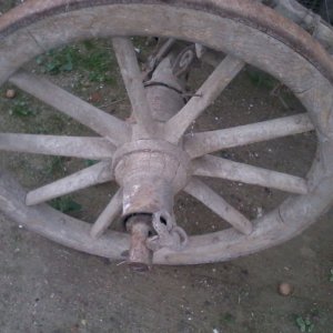 Ausgedienter Fuhrwagen in Lutzmannsburg