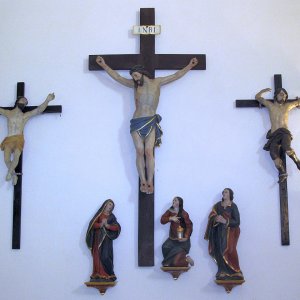Kreuzigungsgruppe Filialkirche St. Lorenz