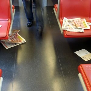 Zeitungsmüll