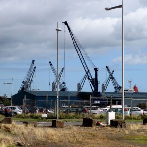 Am Hafen von Leith, Edinburgh