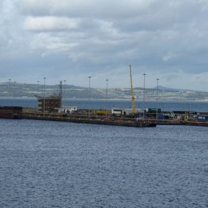 Am Hafen von Leith, Edinburgh