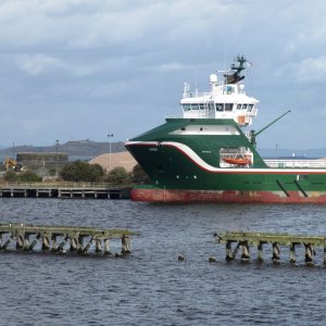Am Hafen von Leith, Edinburgh