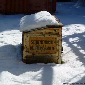 Schienenbruch Behebungsmittel