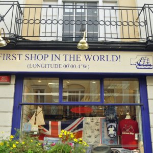 Greenwich-London: Erstes Geschäft im Westen !