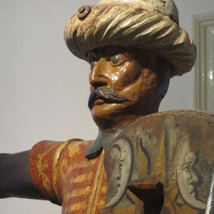 Türkensage &Türkenfigur Palais Sarau, Original Stadtmuseum