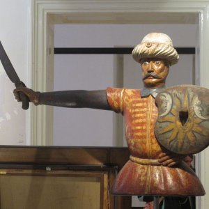 Türkensage &Türkenfigur Palais Sarau, Original Stadtmuseum