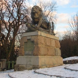 Major-Hackher-Denkmal (Hackher-Löwe), Grazer Schloßberg