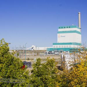 Shand Power Station nahe Estevan, Saskatchewan