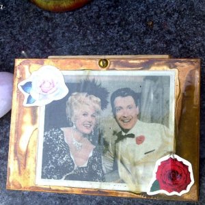 Erinnerungsfoto, Grabstätte von Marika Rökk