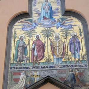 Mosaik, Dreiheiligen Kirche