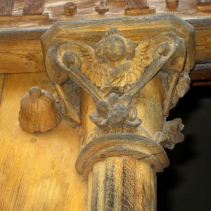 Benediktinerstift St. Lambrecht, Detail Fassade
