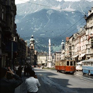 Innsbruck, Maria-Theresien-Straße, 1957