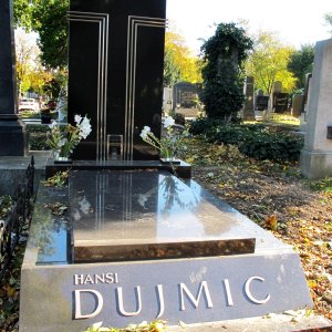 Grabmal Hansi Djumic Wiener Zentralfriedhof