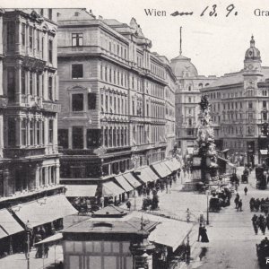 Wien am Graben 1916