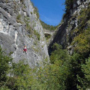 Klettern in der Martinswand