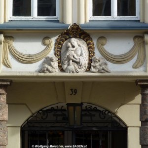 Mariahilfbild Maria-Theresien-Straße Palais Troyer-Spaur Innsbruck