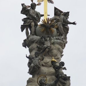 Detail Dreifaltigkeitssäule, Stift Heiligenkreuz