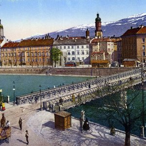 Innsbruck Innbrücke 1910