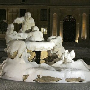 verschneit
