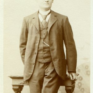 Herr, um 1900