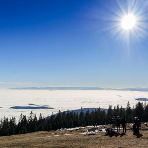 Nebel im Grazer Becken