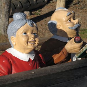 entspannt und zufrieden