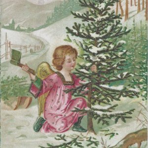 Weihnachtskarte 1902