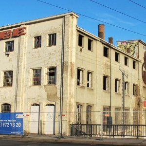 Abriss eines Industriedenkmals, GEBE-Fabrik in Wien-Penzing