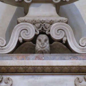 Detail Grabmal, Santa Croce