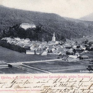 Bleiburg, Kärnten, um 1902