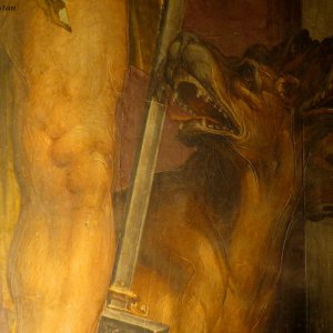 Palazzo Vecchio- Detail Malerei