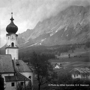 Kirche im Pitztal um 1930