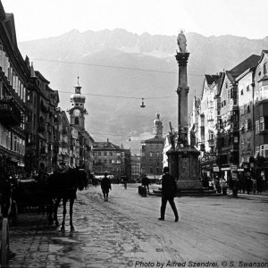 Innsbruck Maria-Theresien-Straße, 1920er Jahre