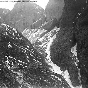 Grasleitenhütte in der Rosengartengruppe, 1927