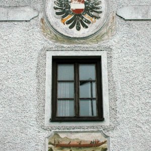 Adler, Salztrauner auf Klauswärterhaus