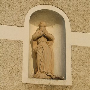 Glockenturm in Wallern (2) Detail