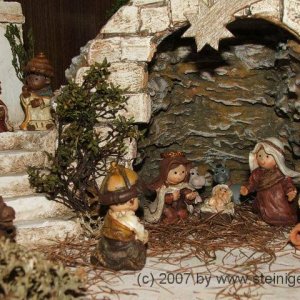 Orientalische Weihnachtskrippe