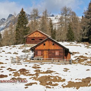 Almhütten zwischen Luggeralm und Winkler Alm