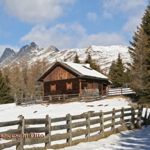 Almhütte zwischen Luggeralm und Winkler Alm