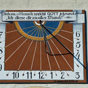 Sonnenuhr Hitzendorf