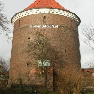 Ansicht Turmbunker hamburg-Barmbek