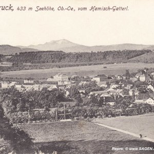 Vöcklabruck vom Hamisch-Gatterl 1908